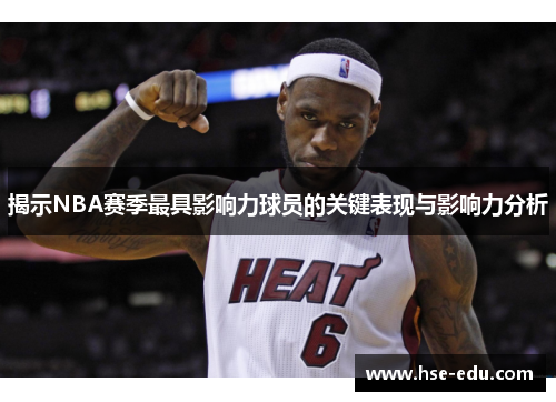 揭示NBA赛季最具影响力球员的关键表现与影响力分析